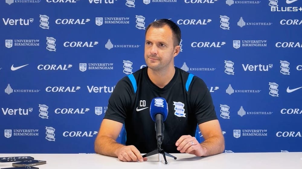 Chris Davies pre-QPR press