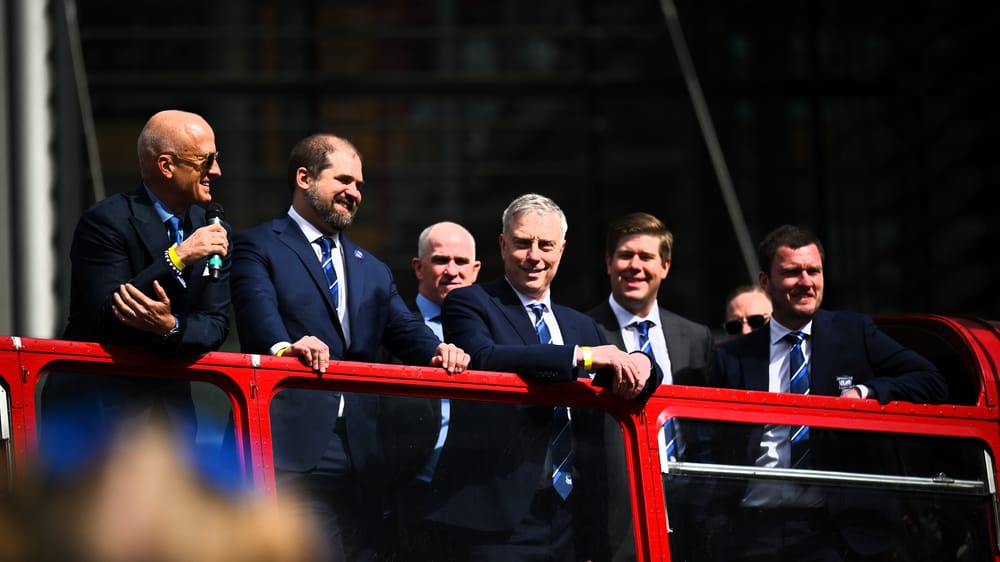 Board at Wembley