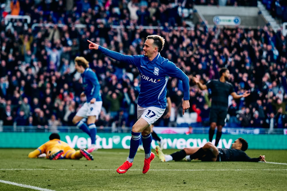 Liam Millar celebrates