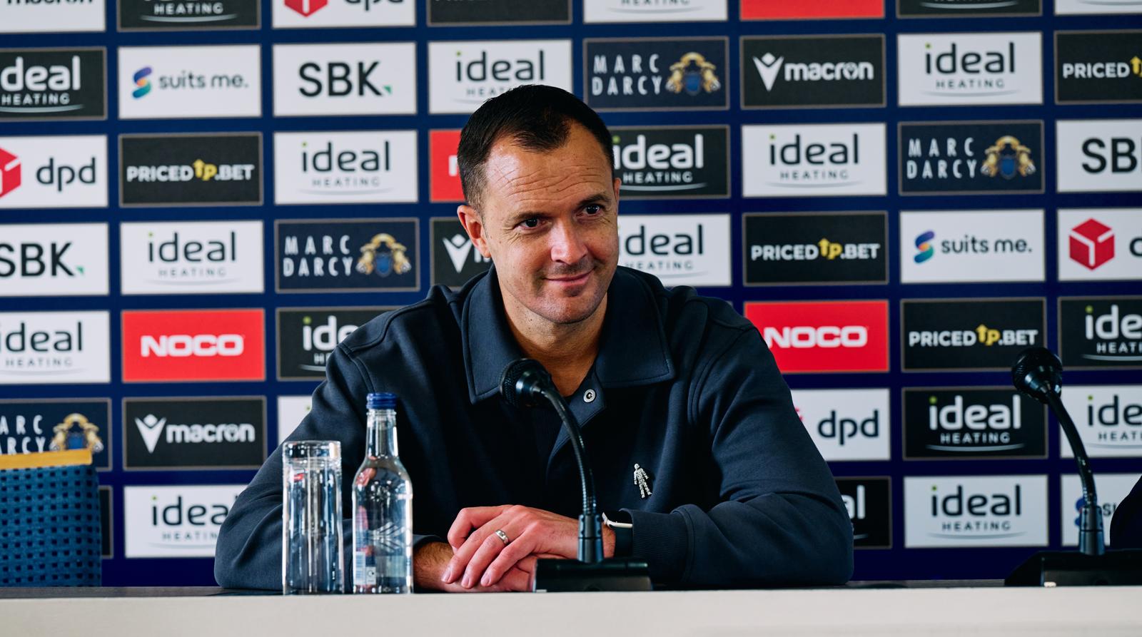 Chris Davies post match WBA