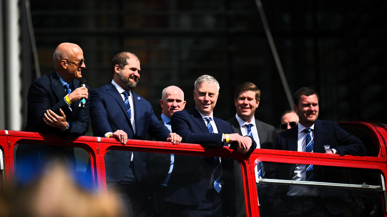 Board at Wembley